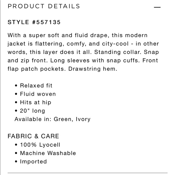 Loft twill Green Utility jacket - Picture 4 of 10